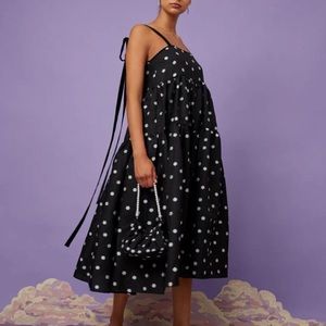 Sister Jane Irina Jacquard Midi Dress